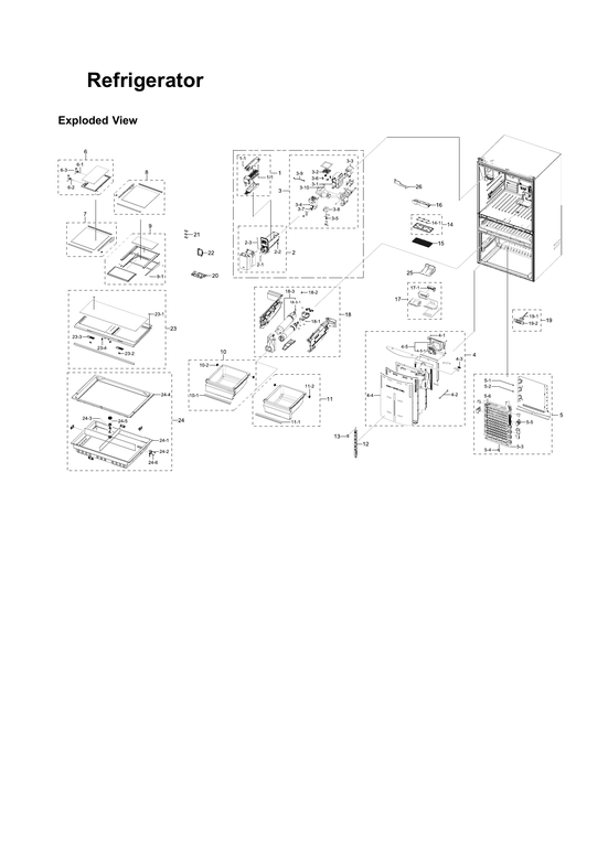 Refrigerator parts