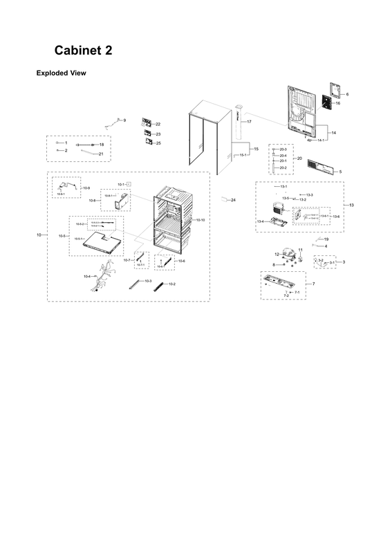 Cabinet 2 parts