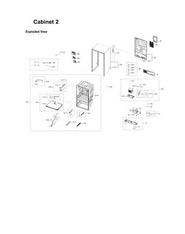 Cabinet 2 parts