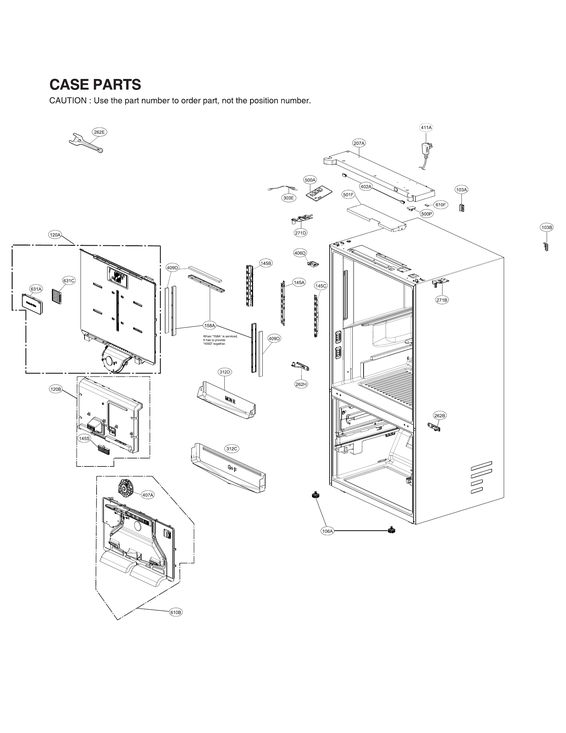 Case parts