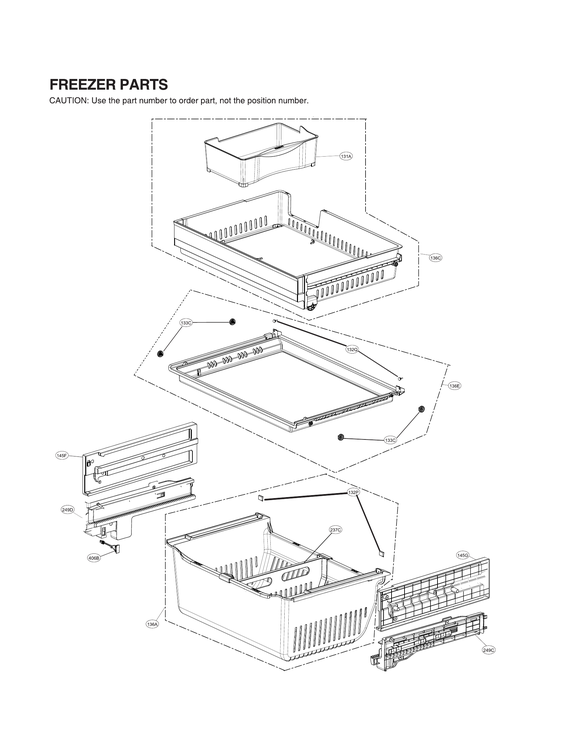 Freezer parts