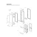 LG LRFVS3006D/01 refrigerator door parts diagram