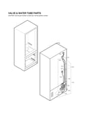 Valve & water tube parts