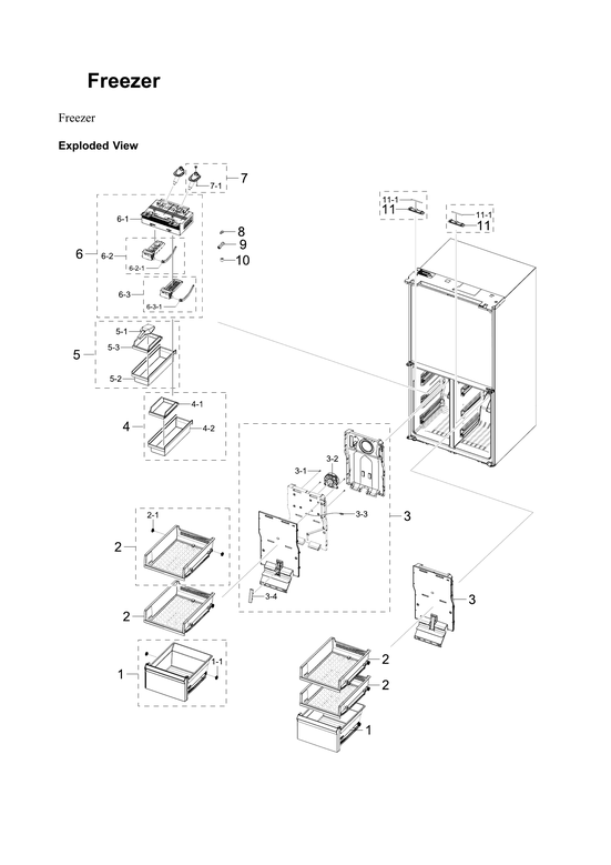 Freezer parts