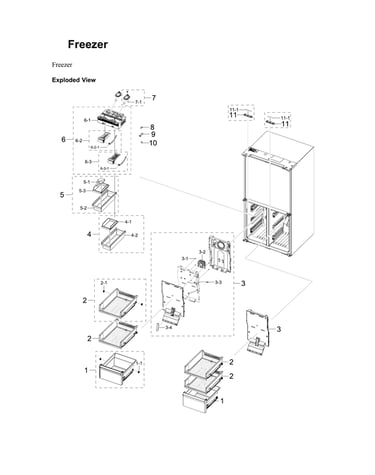 Freezer parts