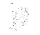 Samsung RF29A9671SG/AA-00 refrigerator parts diagram