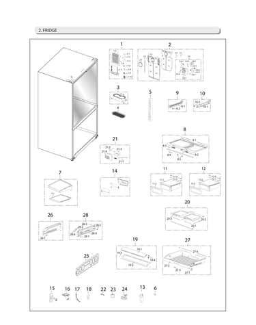 Refrigerator parts