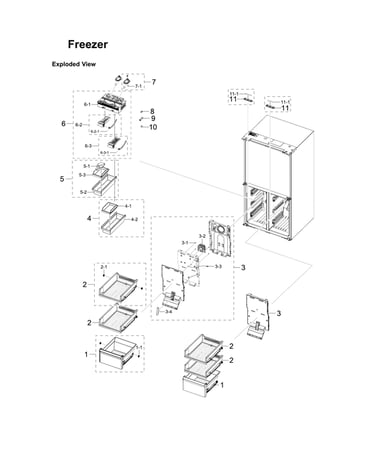 Freezer parts