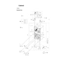 Samsung RF29A9771SR/AA-00 cabinet parts diagram
