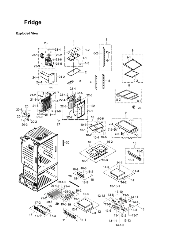 Refrigerator parts
