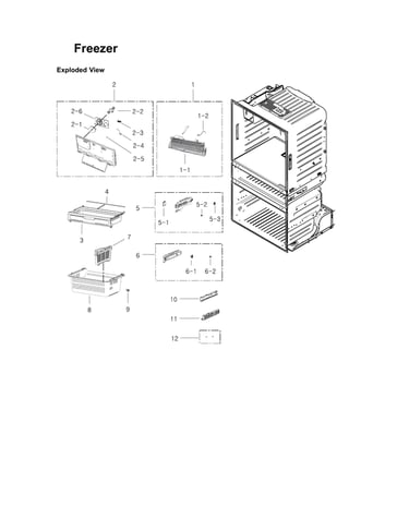 Freezer parts