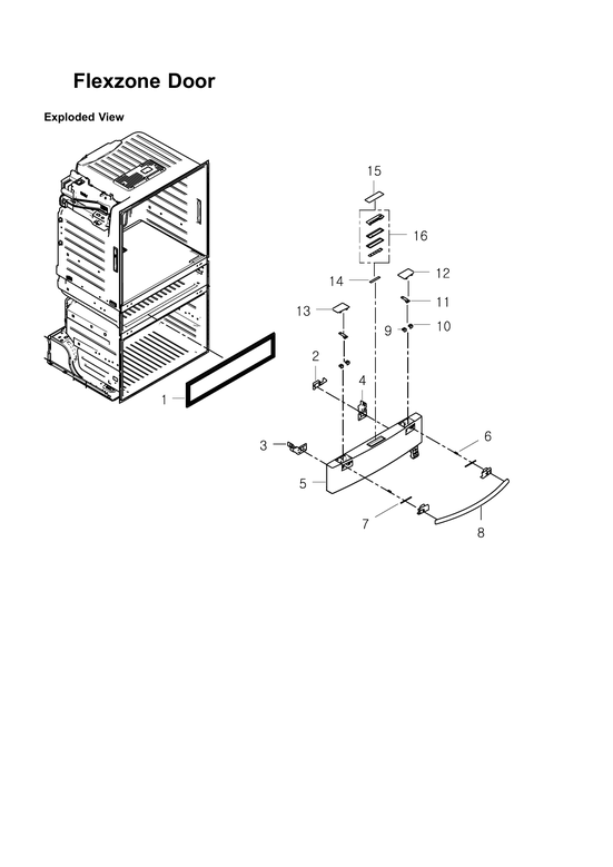 Flexzone door parts