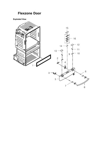 Flexzone door parts