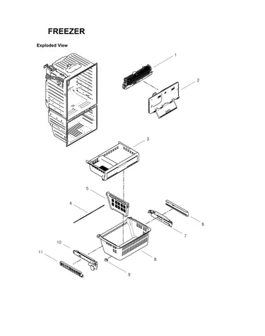 Freezer parts