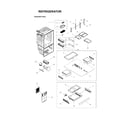 Samsung RFG29THDPN/XAA-00 refrigerator parts diagram