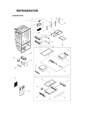 Refrigerator parts