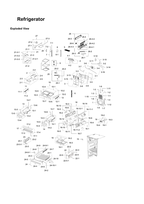 Refrigerator parts