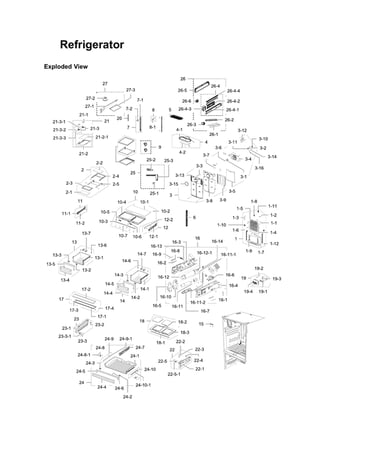 Refrigerator parts