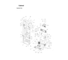 Samsung RFG297ACRS/XAC-00 cabinet parts diagram