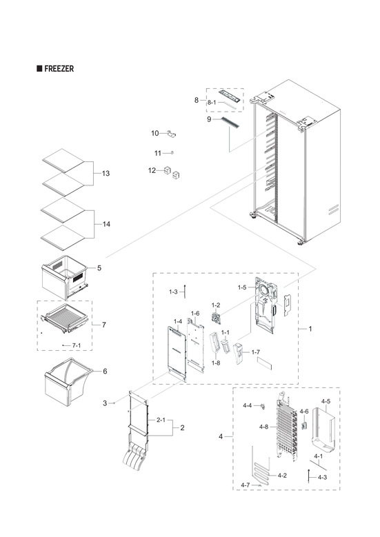 FREEZER PARTS