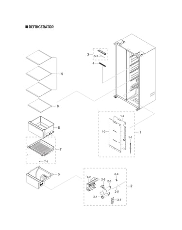Refrigerator parts