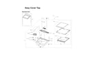 Samsung WA45H7000AW/AA-11 top cover assy diagram