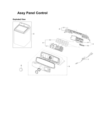 Control panel assy