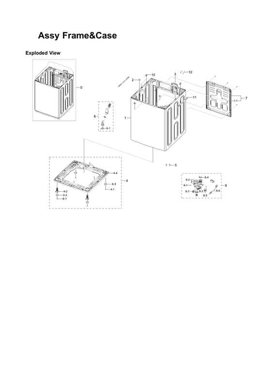 FRAME & CASE ASSY