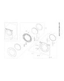 Front frame & door assy