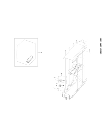 Heater duct assy