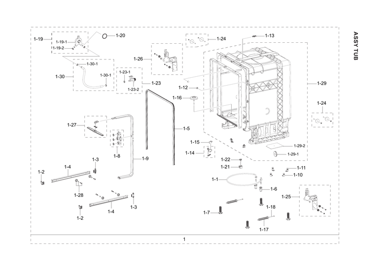 TUB ASSY