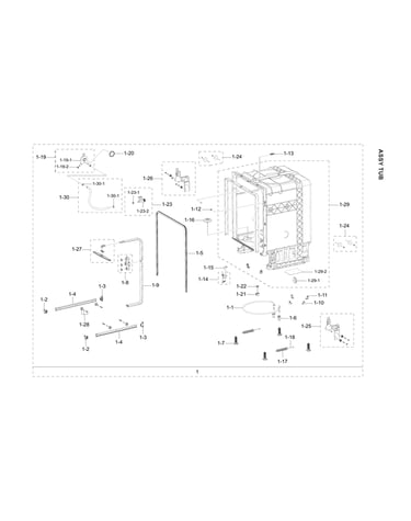 Tub assy