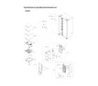 Samsung RS22T5561SR/AA-01 freezer parts diagram