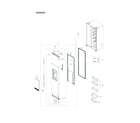 Samsung RS22T5561SR/AA-01 refrigerator door parts diagram