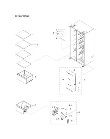 Refrigerator parts