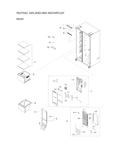 Freezer parts
