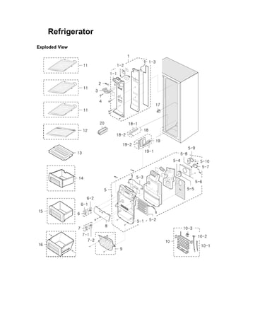 Refrigerator parts