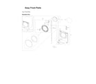 Samsung WF45B6300AC/US-00 front parts assy diagram