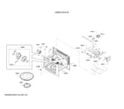 Bosch HMB50152UC/05 service kit/turntable diagram