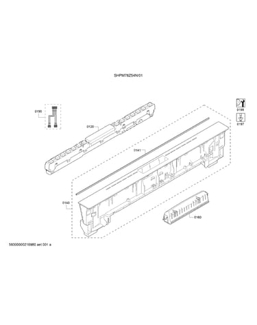 Operating module/fascia panel
