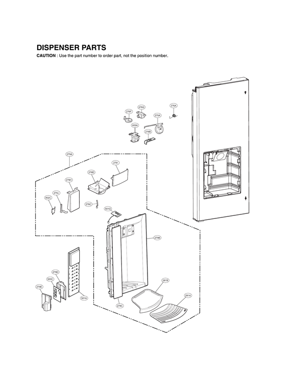 Dispenser parts