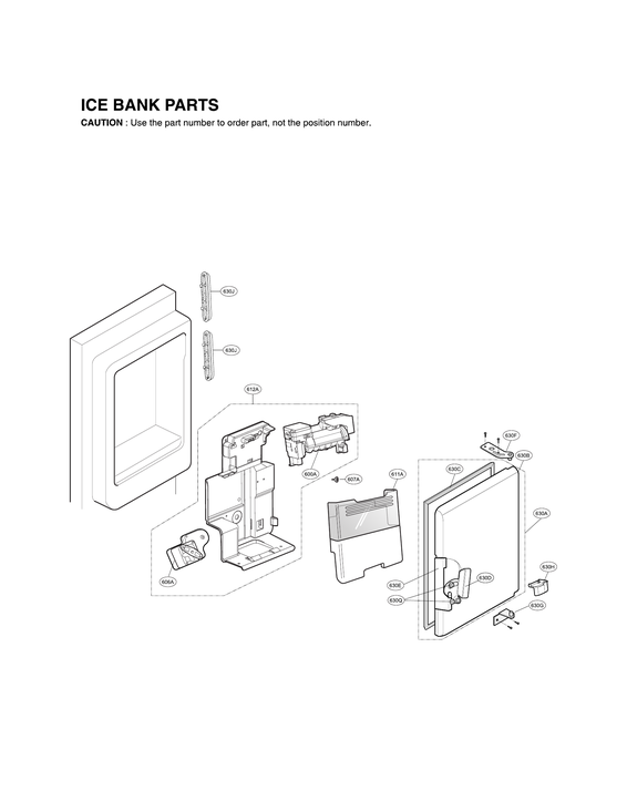 Ice bank parts