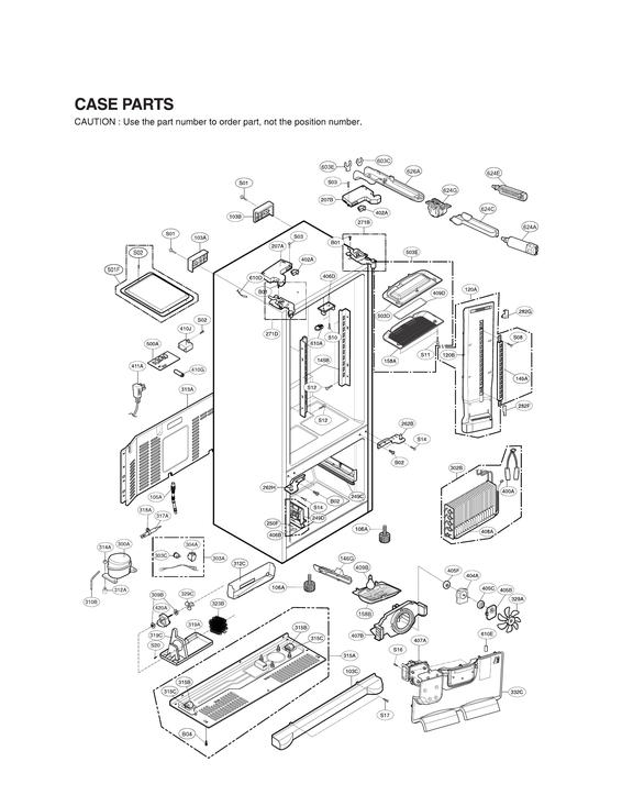 Case parts