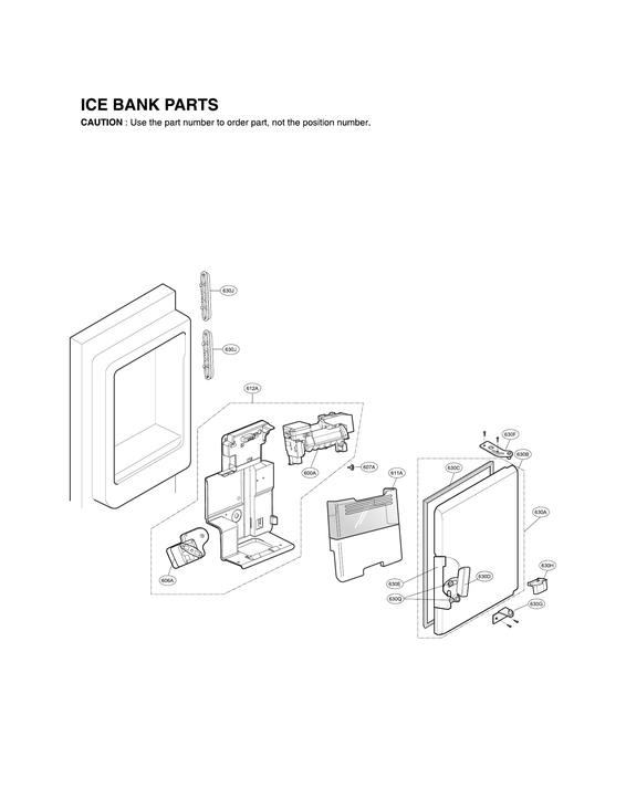 Ice bank parts