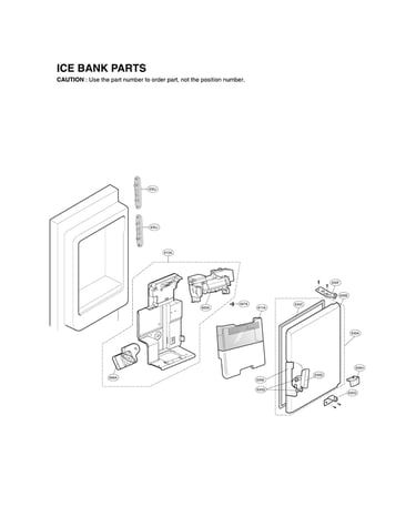Ice bank parts