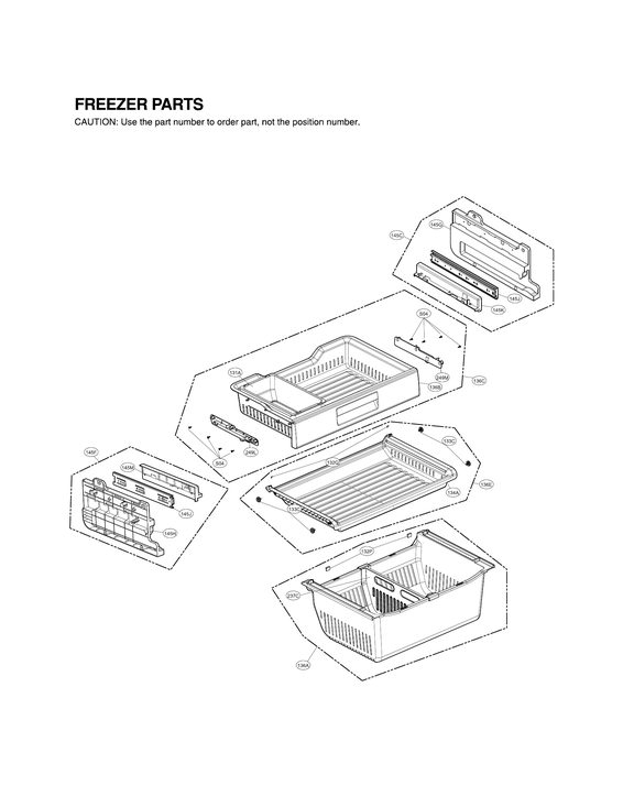 Freezer parts