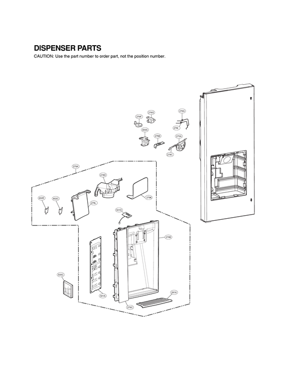 Dispenser parts