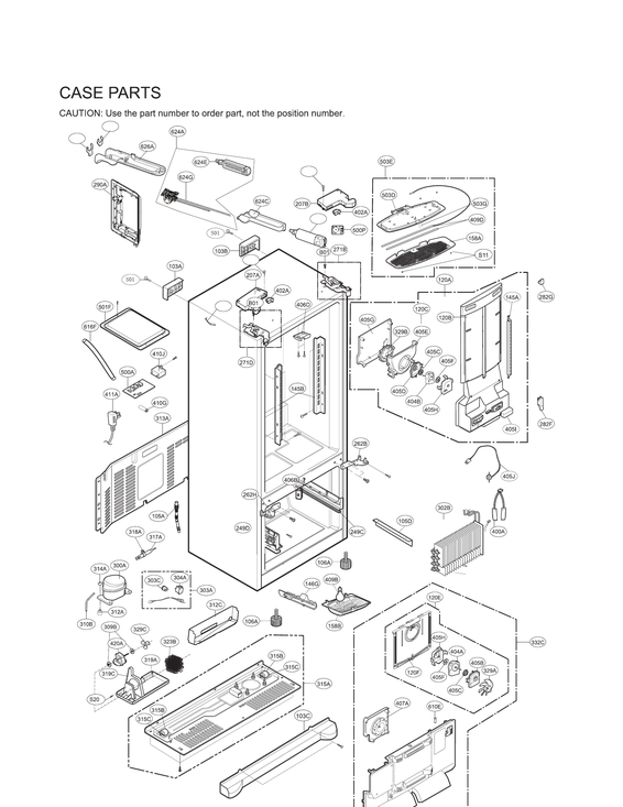 Case parts