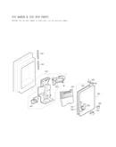 Ice maker & ice bin parts