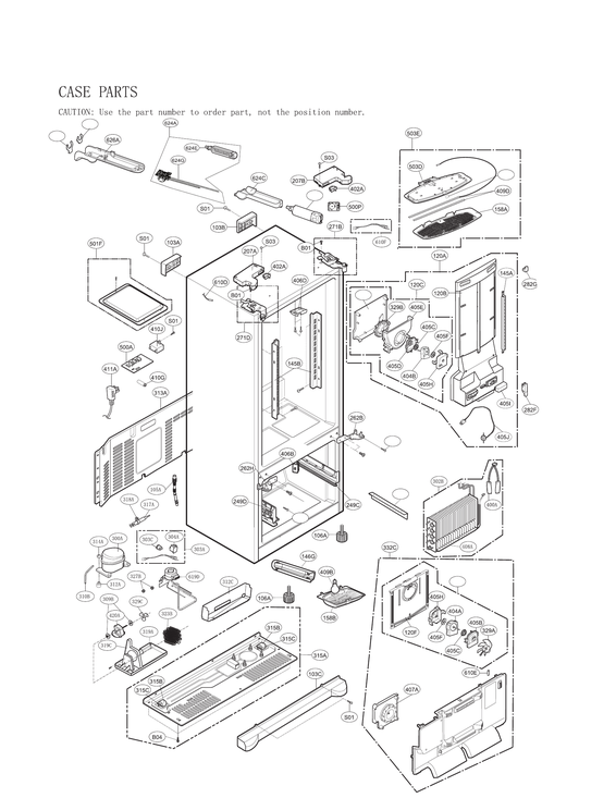 Case parts